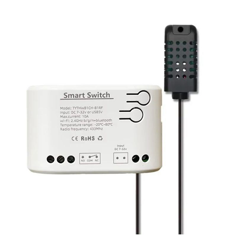Wifi Thermostat - A01F-투야 스마트 라이프 와이파이 스위치 릴레이,