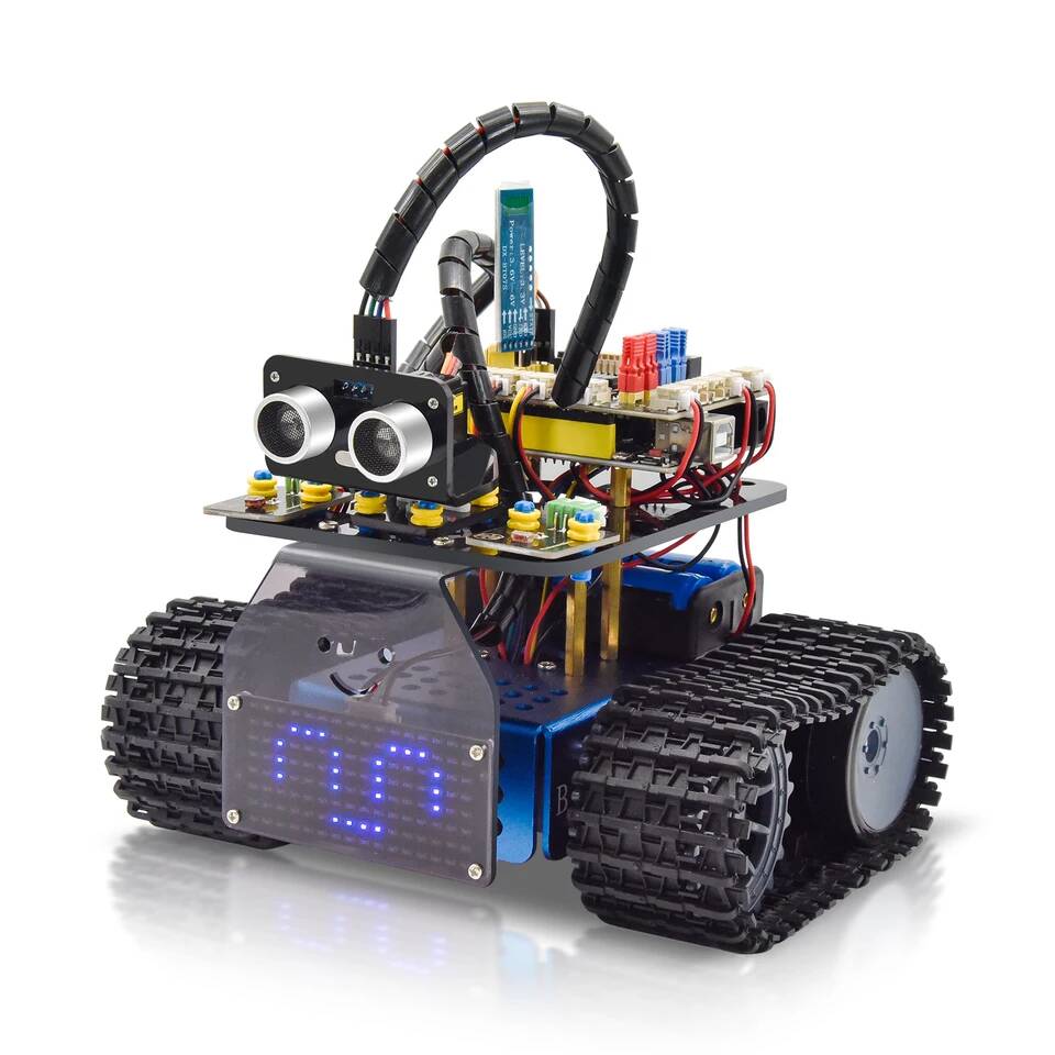 Stem Robotics Kit - 키에스튜디오 업그레이드 미니 스마트 탱크 V3.0