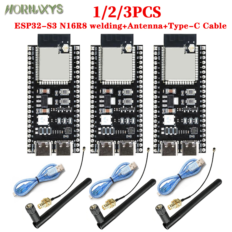 Esp32 Smart Home Kit - ESP32-S3 N16R8 DevKitC-1 보드 1/2/3개 세트,