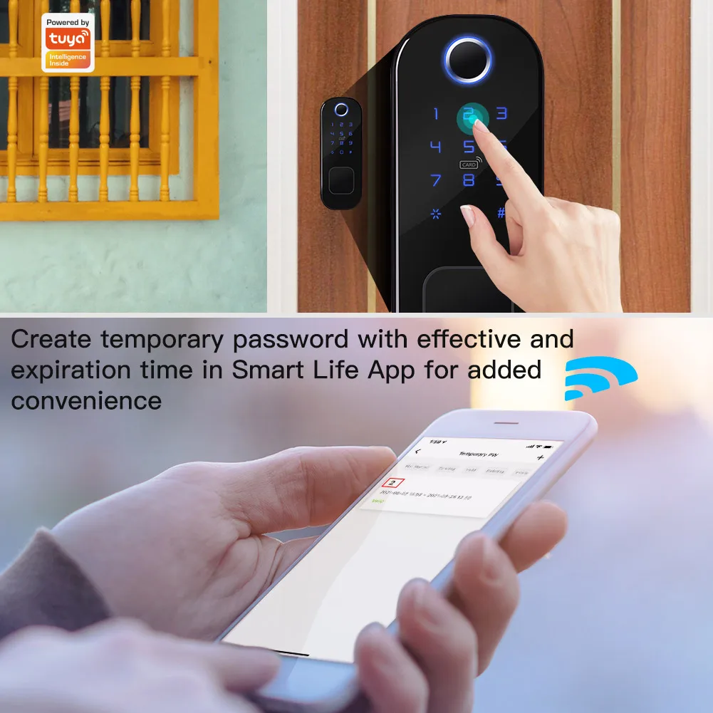 MOES 와이파이 투야 스마트 도어락, 지문 잠금, 스 - Smart Door Lock Wifi 리뷰 및 가격