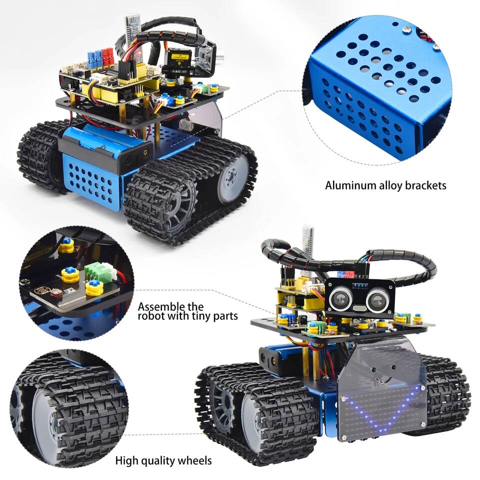 키에스튜디오 업그레이드 미니 스마트 탱크 V3.0 아두 - Stem Robotics Kit 리뷰 및 가격