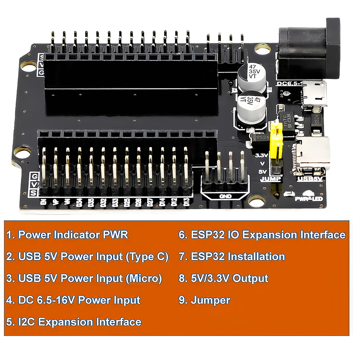 ESP32-WROOM-32 확장 개발 보드 DEVKIT - Esp32 Smart Home Kit 리뷰 및 가격