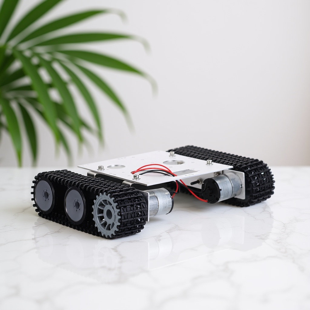 금속 로봇 탱크 섀시 키트 - 12V 모터, RC ST - Stem Robotics Kit 리뷰 및 가격