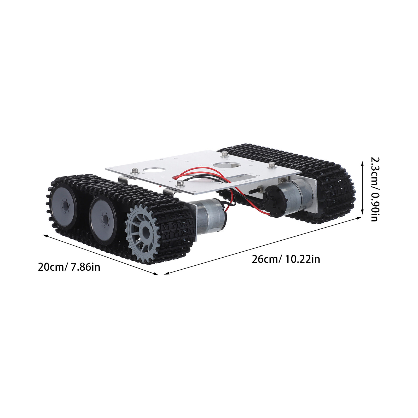 금속 로봇 탱크 섀시 키트 - 12V 모터, RC ST - Stem Robotics Kit 리뷰 및 가격