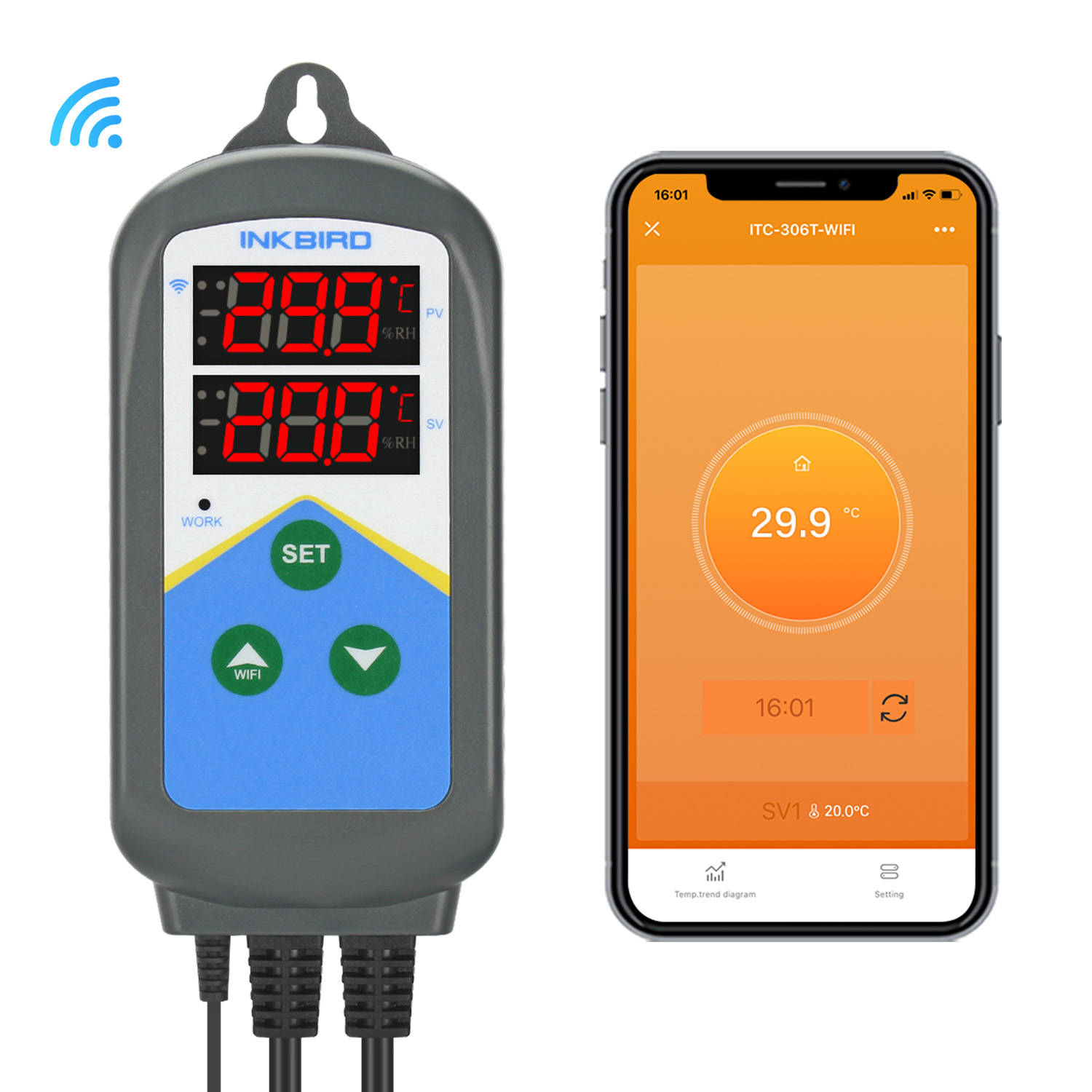 24 시간 사이클 타이머 온도 조절기 ITC-306T- - Wifi Thermostat 리뷰 및 가격