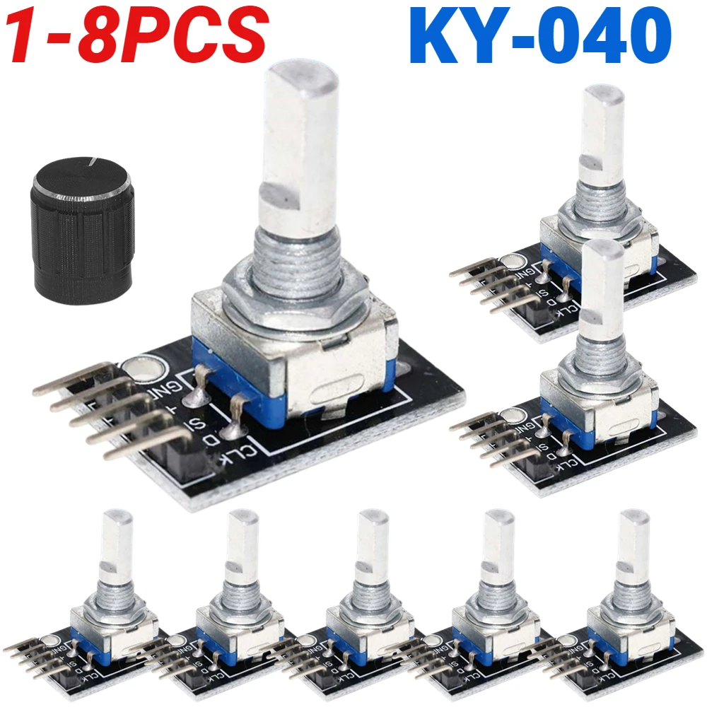 1-8PCS KY-040 360도 로터리 엔코더 모듈( - Sensor Kit Arduino 리뷰 및 가격