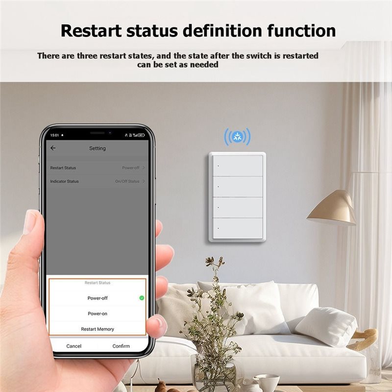 DTA4 스마트 조명 스위치, 음성 제어 기능, Tuy - Smart Light Switch Wifi 리뷰 및 가격