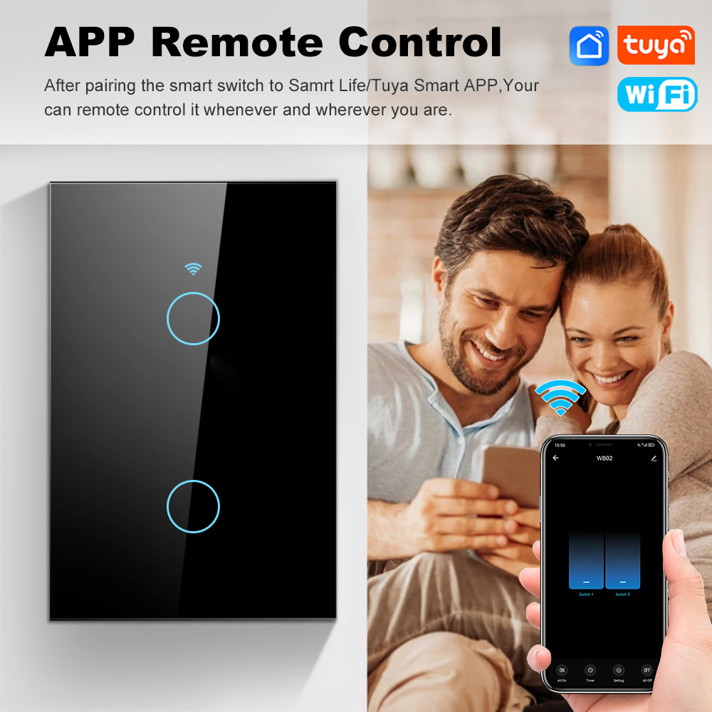 스마트 라이프 와이파이+블루투스 터치 라이트 벽 스위치 - Smart Light Switch Wifi 리뷰 및 가격