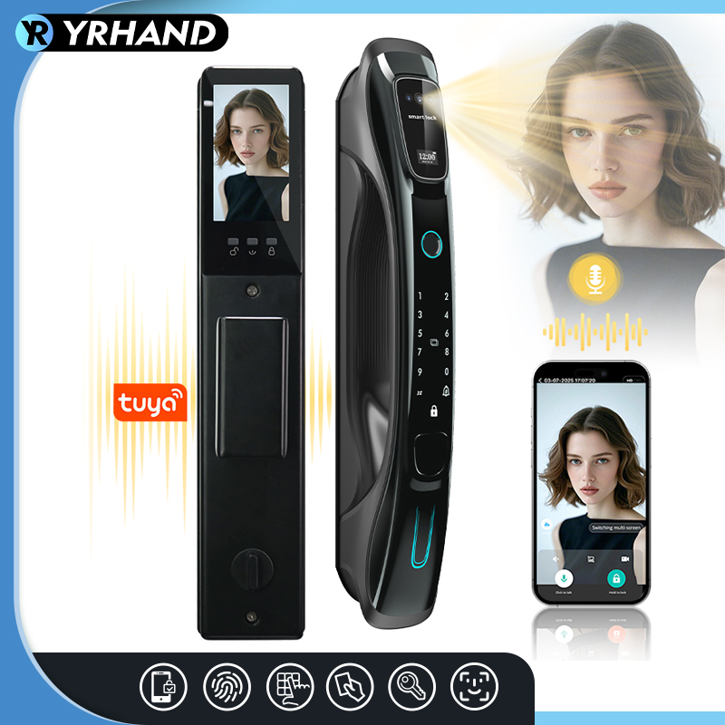 스마트 잠금장치, 3D 얼굴 인식, 손바닥 정맥 인식, - Smart Door Lock Wifi 리뷰 및 가격